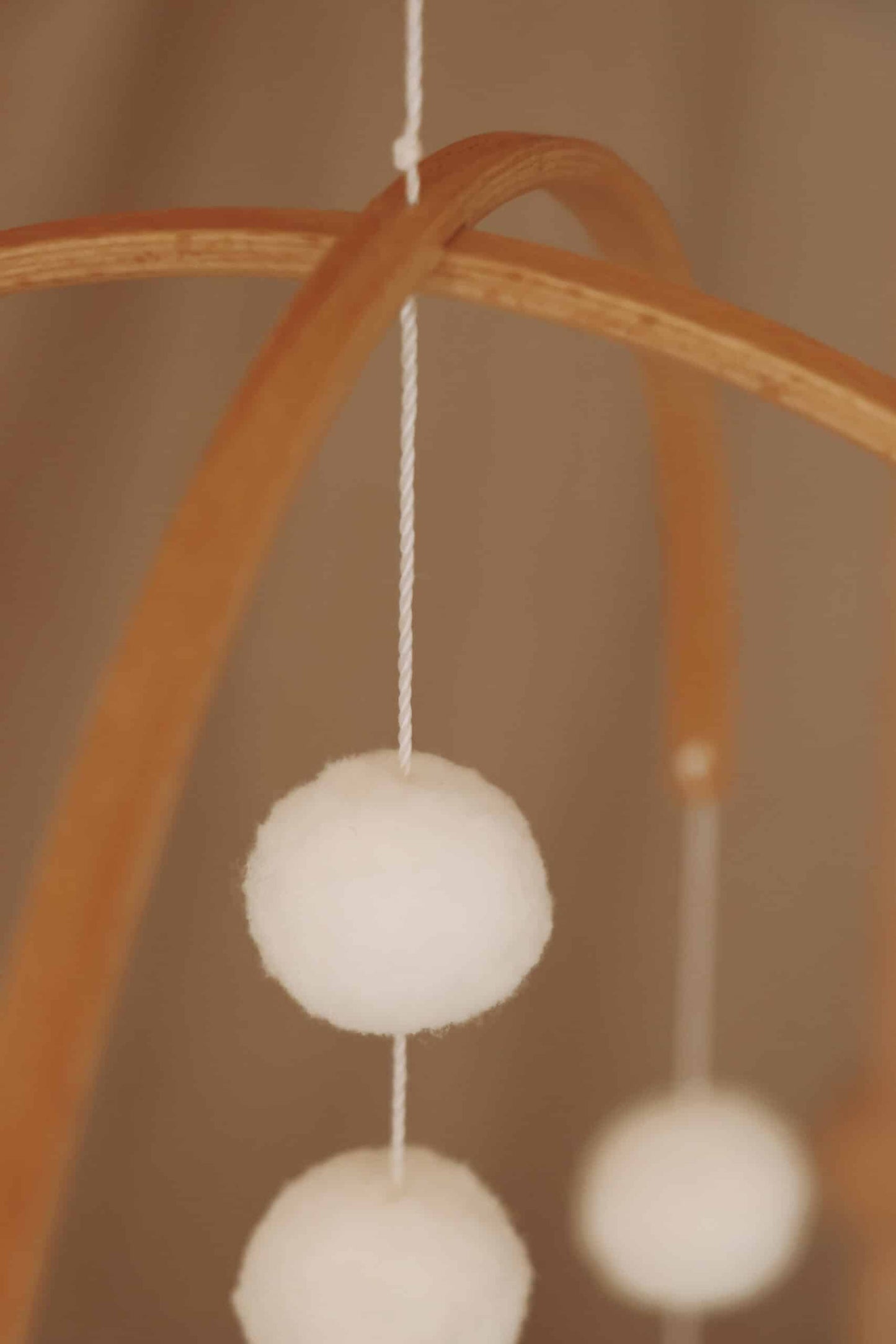 Handmade Elephants baby mobile