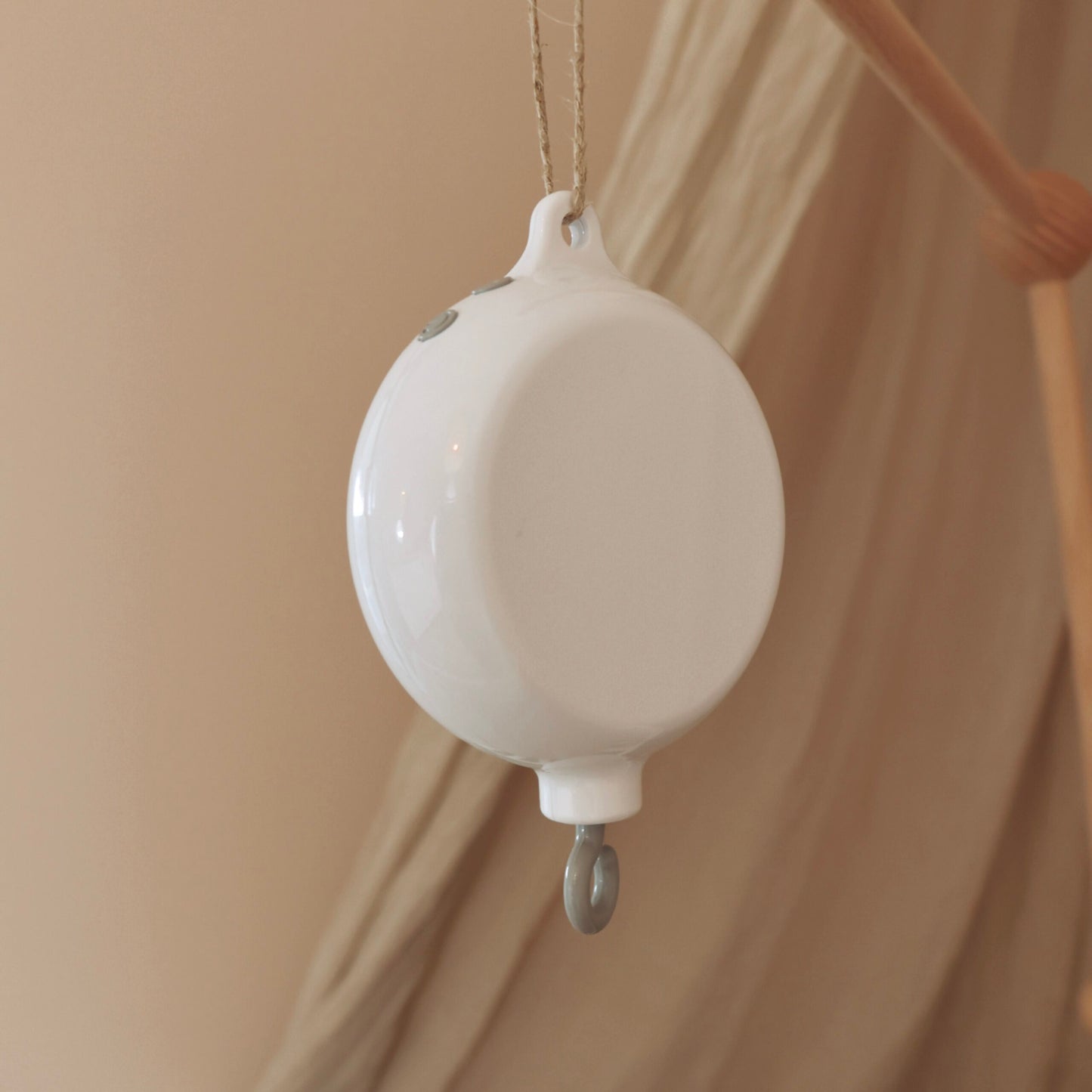 Baby Mobile Music box white