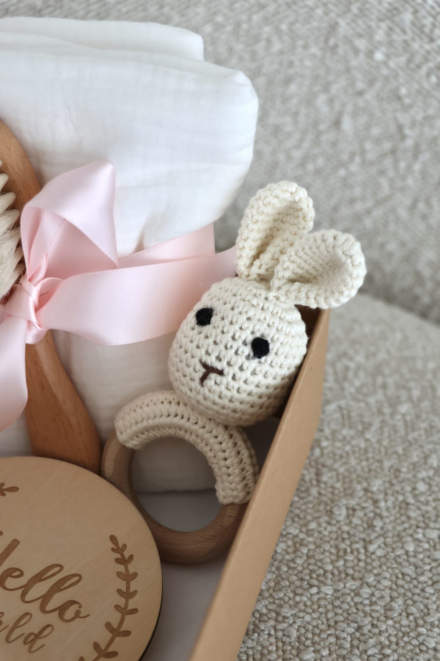 Crochet Giftbox Bunny